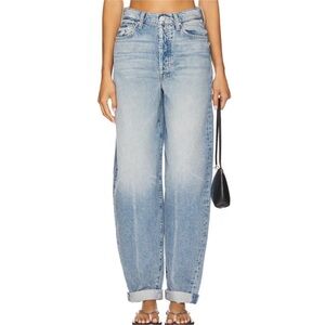 MOTHER  The Fangirl Button Skimp Cuff Jeans in Blinded By The Light size 29